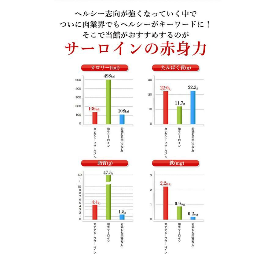 サーロインステーキ栄養説明