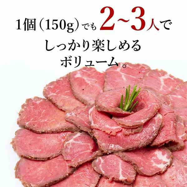 カナディアンローストビーフボリューム