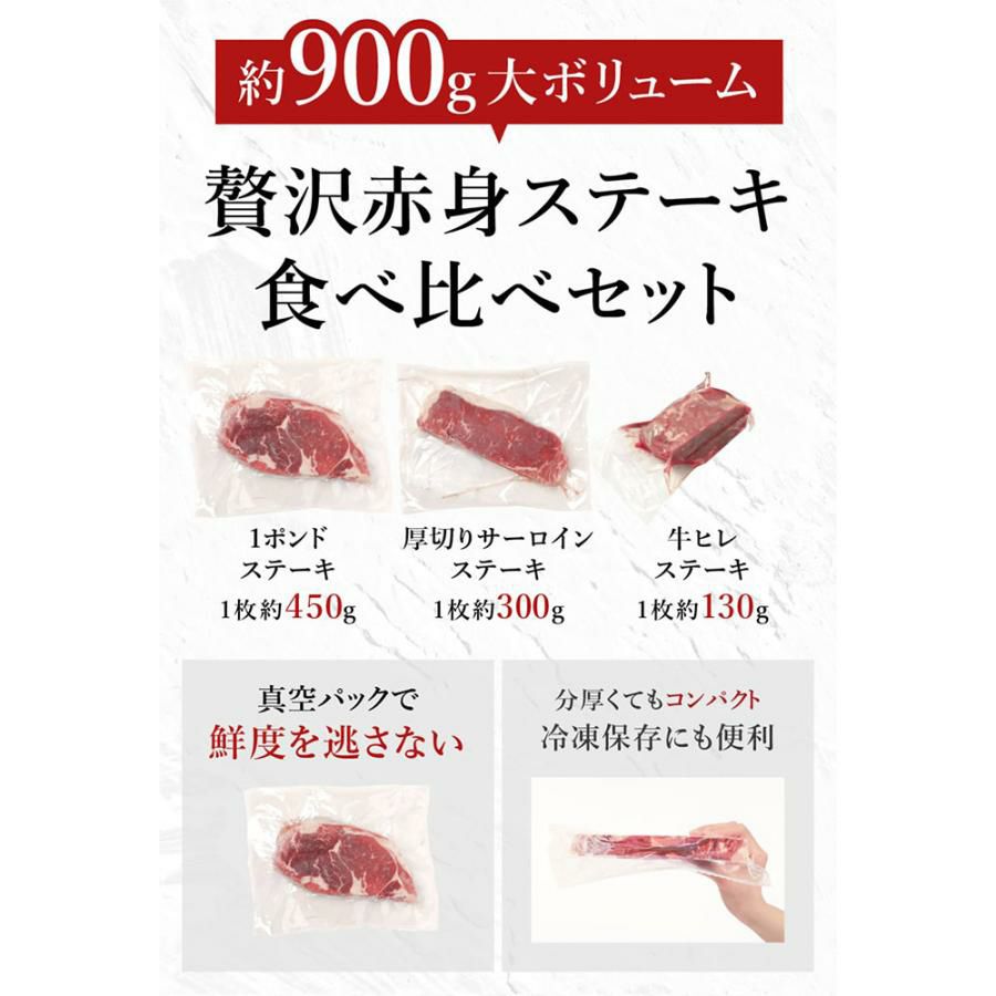 内容量900g　食べ比べ