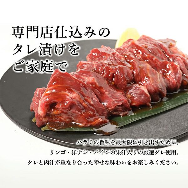 タレ漬けはらみ　説明