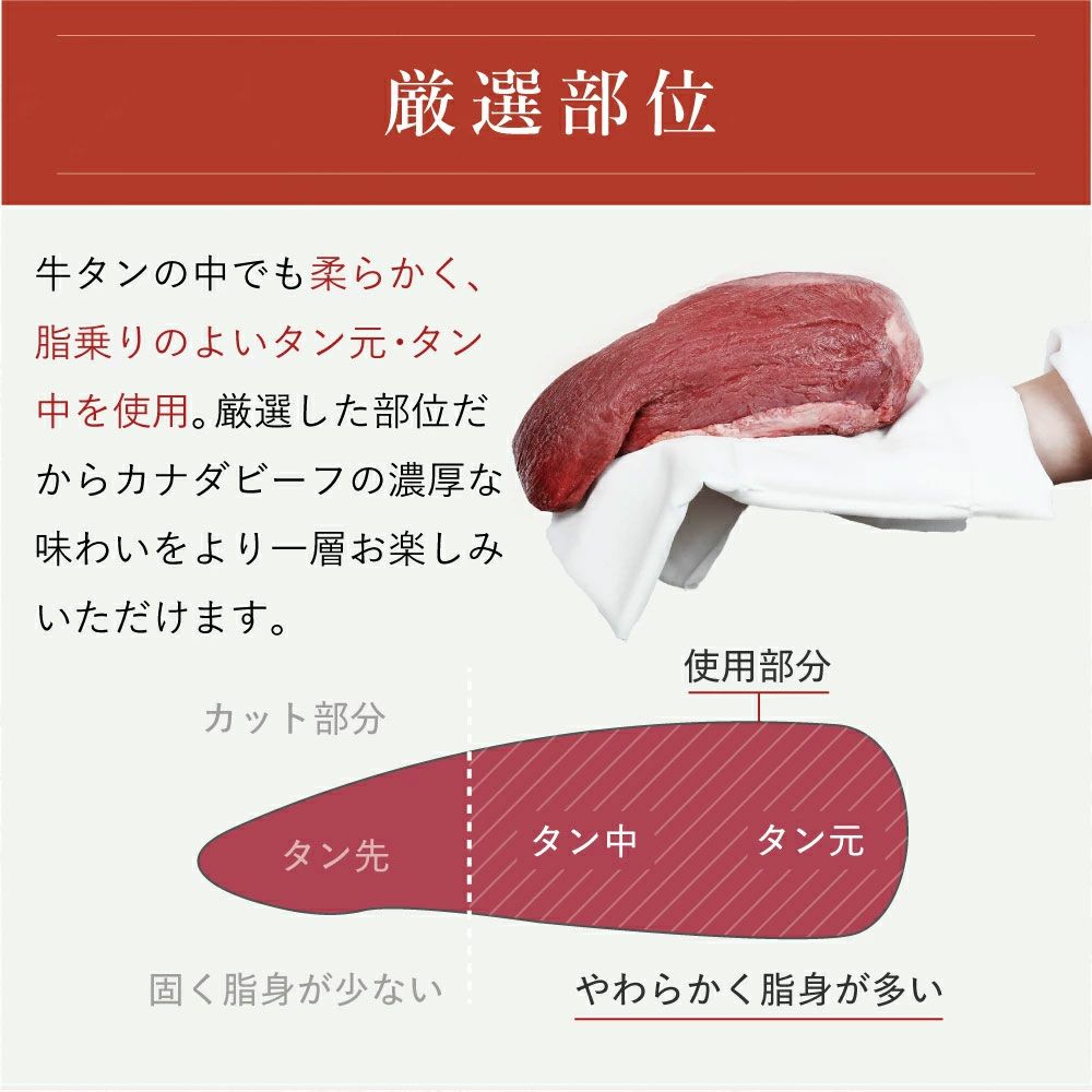 牛タン厳選部位説明